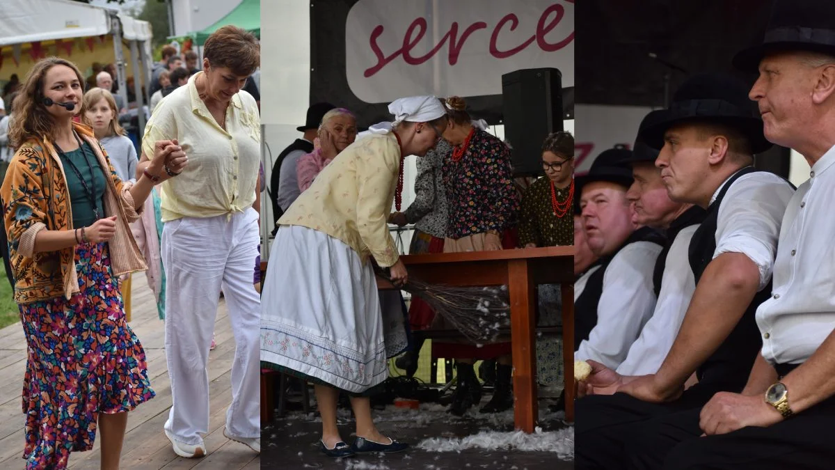 XIV Festiwal Tradycji i Folkloru w Domachowie - niedzielne występy i obrzęd darcia pierza