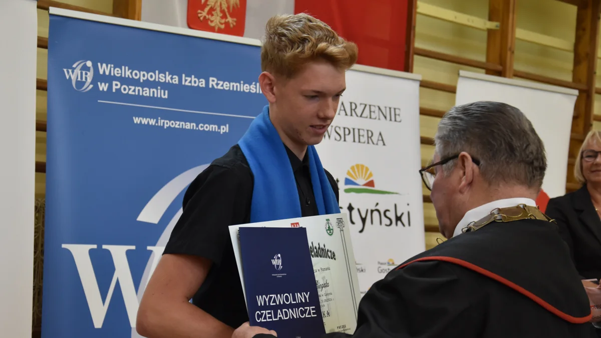 Cech Rzemiosł Różnych w Gostyniu przygotował Wyzwoliny Czeladnicze - gala w Zespole Szkół Zawodowych w Gostyniu
